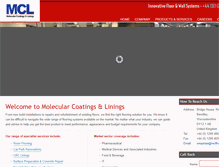 Tablet Screenshot of mclfloor.com